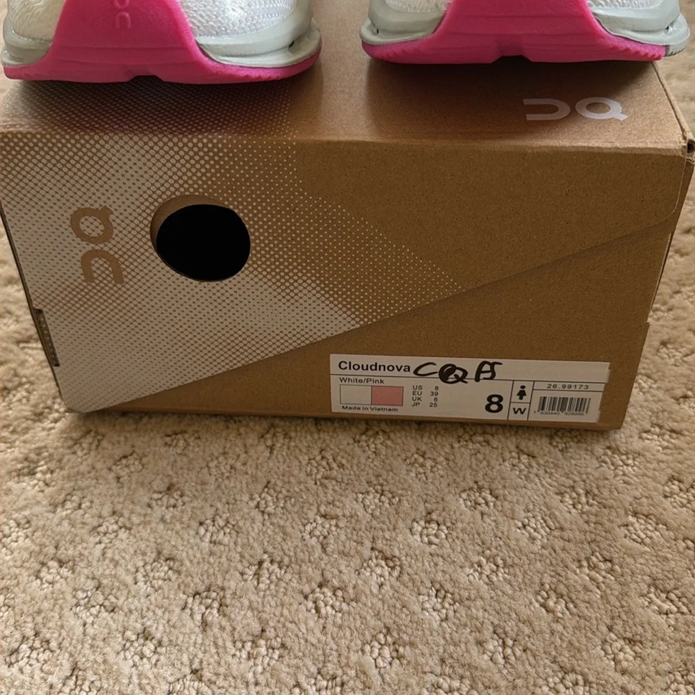 On Cloud Cloudnova Barbie women’s shoes - Picture 3 of 8